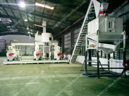 2000T/Month Wood Pellet Plant in Malaysia