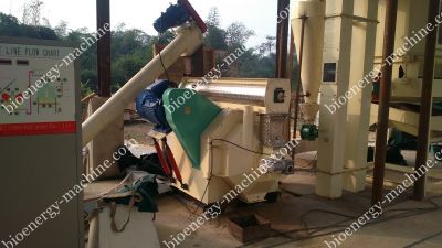 0.5ton/h bamboo pellet machine