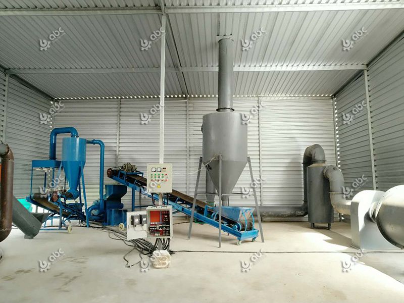 Installation of a Small Bagasse Briquette Production Line