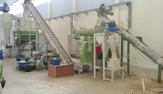 Wood Shavings Pellet Mill Project Thailand Delivering Site