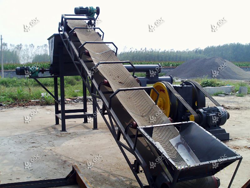 High Quality Belt Conveyor for Transporting Raw Material 