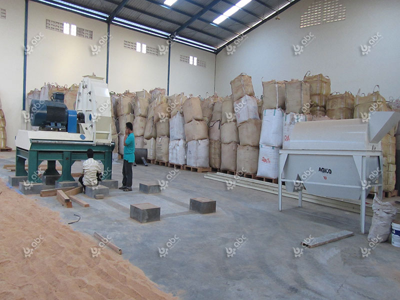 Raw Material Collection of Biomass Pellet Mill