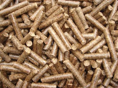 coffee husk pellets