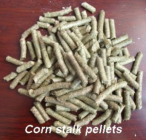 corn stalk pellets