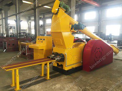 dual-punch briquette press
