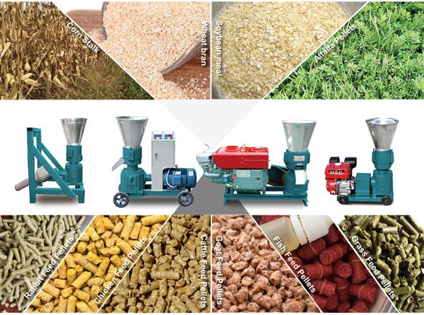 flat die feed pellet mill