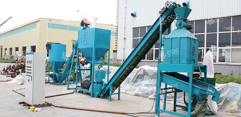 Low Cost Small Feed Pellet Mill Plant