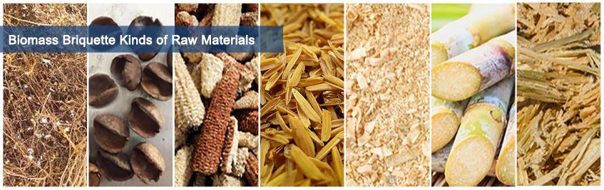 Materials for Biomass Briquetting in Uganda