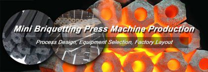 Buy Mini Briquetting Press Machine Make Biomass Fuels with Small Budget