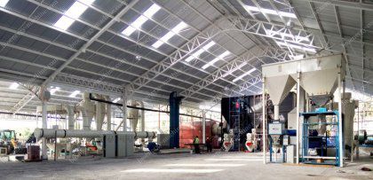 Customized Large Wood Pellet Plant 1-30ton/h