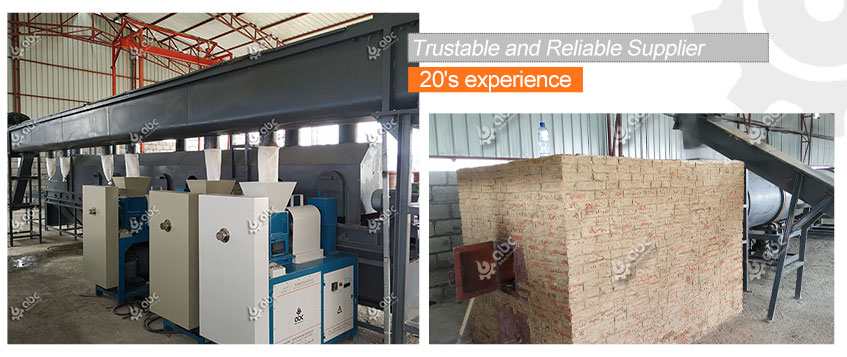 Factory Price 1 TPH Charcoal Briquette Manufacturing Machine