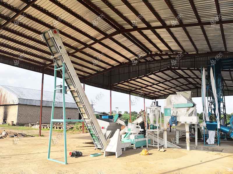 1 TPH Biomass Pellet Mill for Sale
