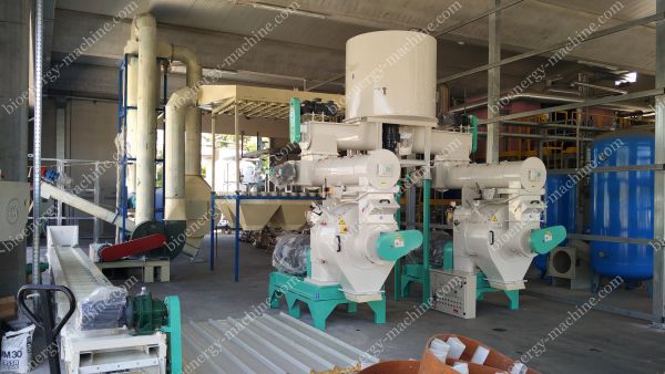 industrial wood pellet mill