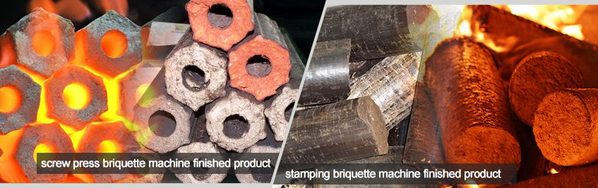 Biomass Fuel Made By Sawdust Briquette Machine