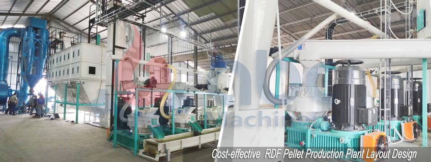 Cost-effective RDF Pellet Production Plant Layout Design