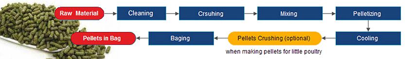 Hay Pellets Production Process