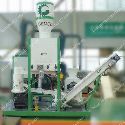 integrated biomass pelleting plant