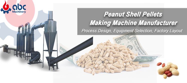 Peanut Shells Pellet Maker