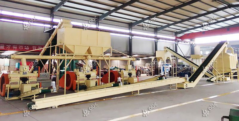 Briquetting Plant with Punching Briquette Press