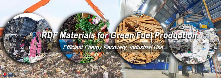 RDF Feedstocks for RDF Pellet Making