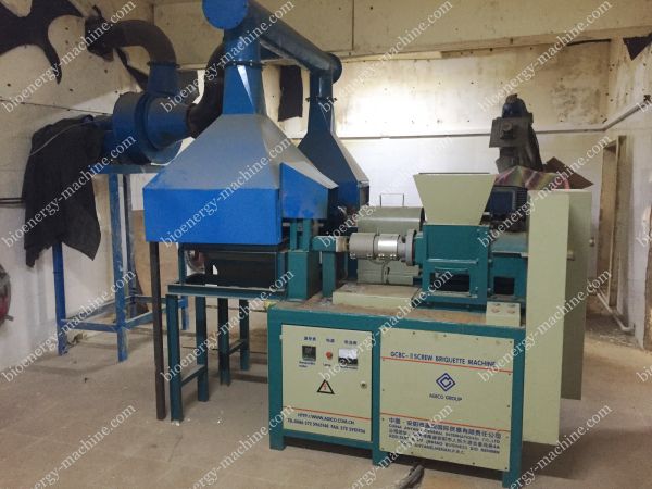 sawdust charcoal briquetting machine