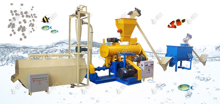 small scale fish feed production line