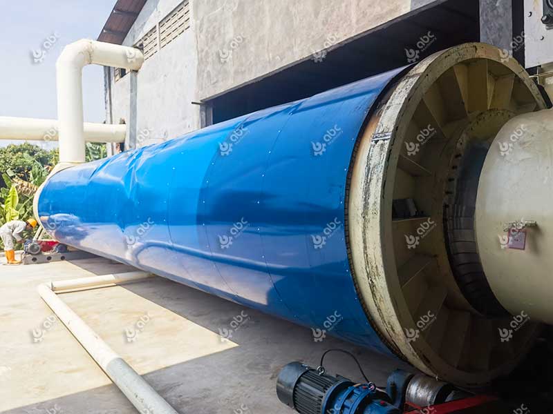 Tumble Dryer in Rice Dusk Pellet Plant for Sale