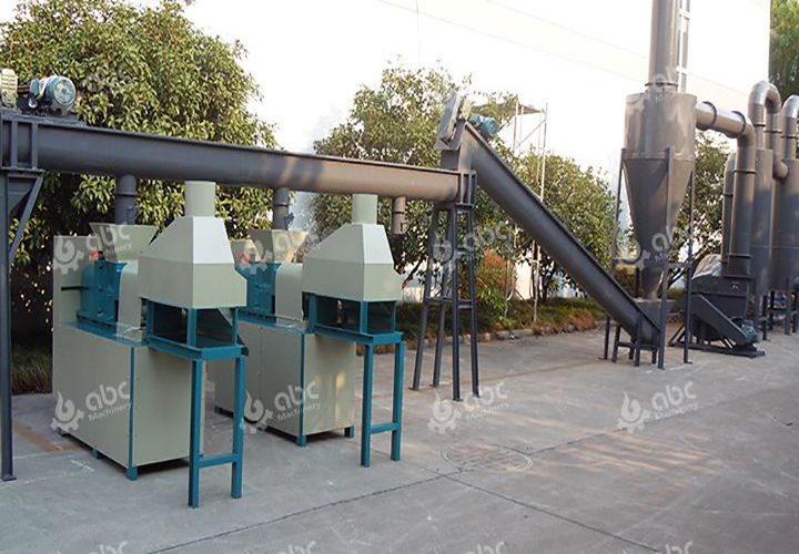 1TPH Wood Sawdust & Chips Briquette Production Line to Uruguay